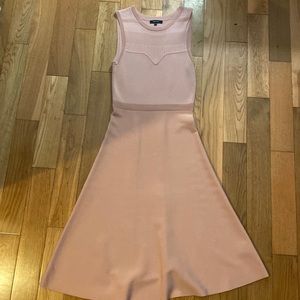 RW pink fitted knee length dress